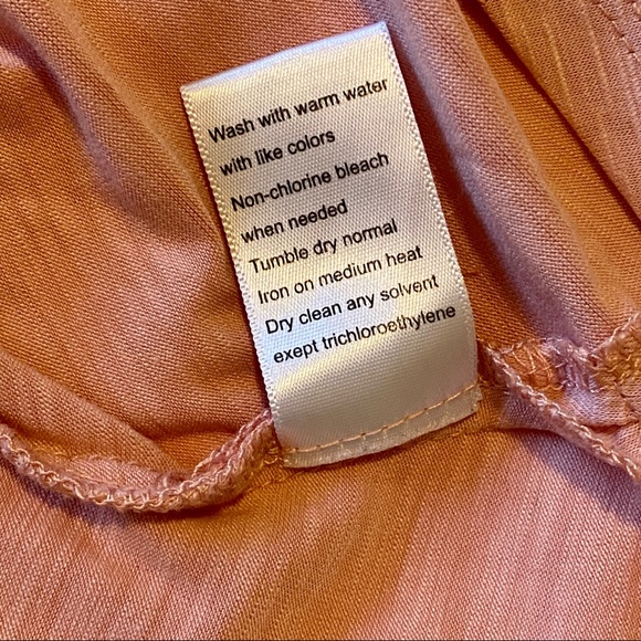 Shyanne Pink Top With Ruched Lace Back Medium - Picture 7 of 7